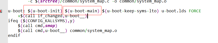 u-boot-init和u-boot-main